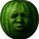 スイカ,顔,変顔,合成,ユーモア,くだもの