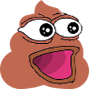 うんち,顔,大きな目,イラスト,デフォルメ