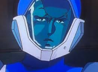 アニメ,ロボットスーツ,ヘルメット,青色,機動戦士ガンダム