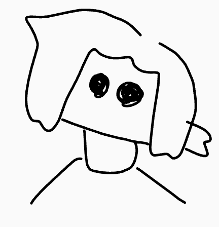 イラスト,手描き,シンプル,人物,線画